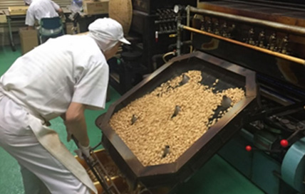 Many of the sweets are made by hand.