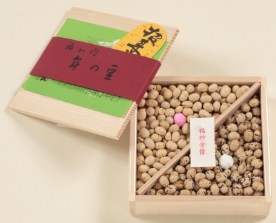 節分豆詰合せ 木桝入