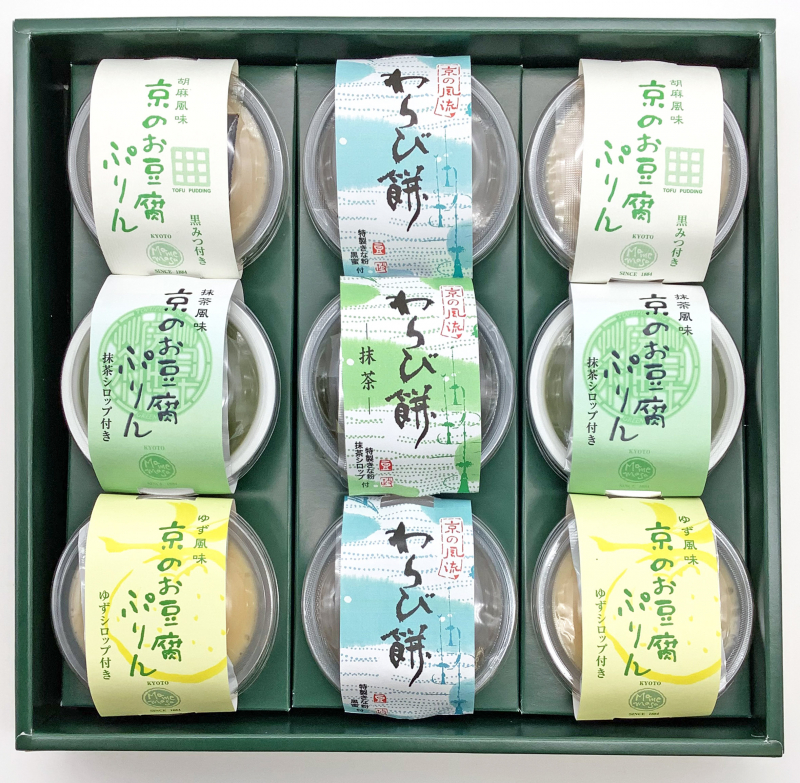 豆腐ぷりん＊わらび餅詰合せ