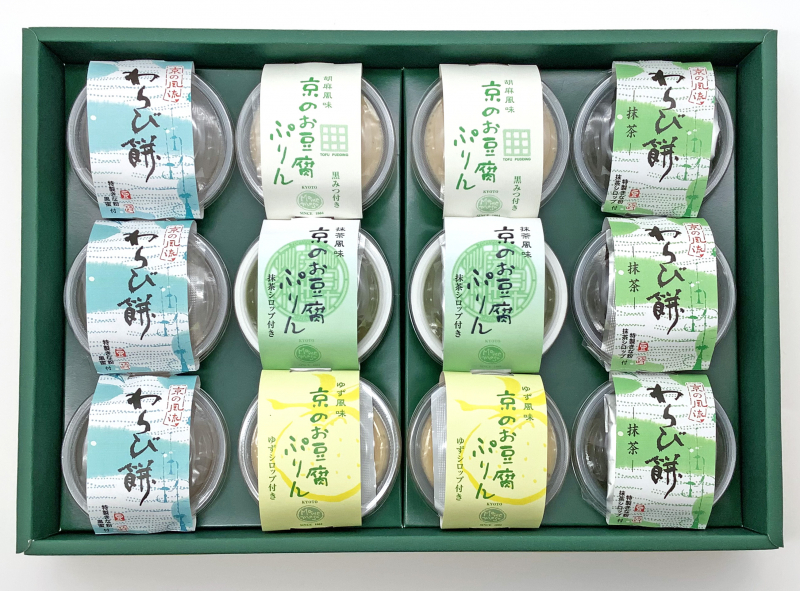 豆腐ぷりん＊わらび餅詰合せ