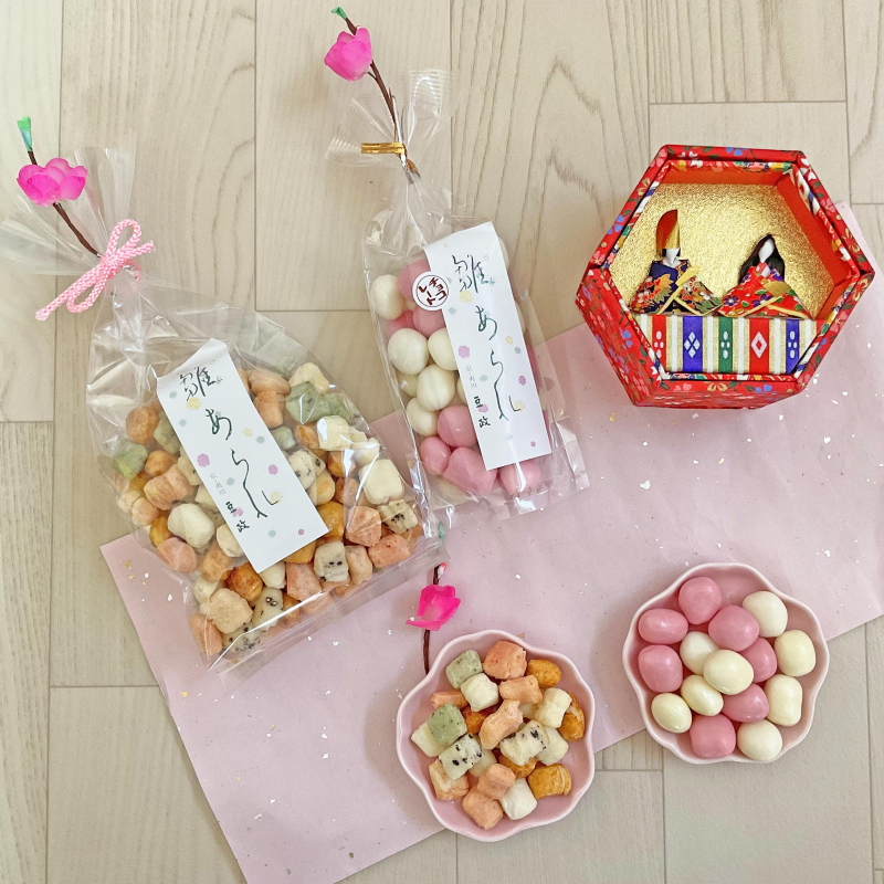 雛あられ・雛チョコあられ