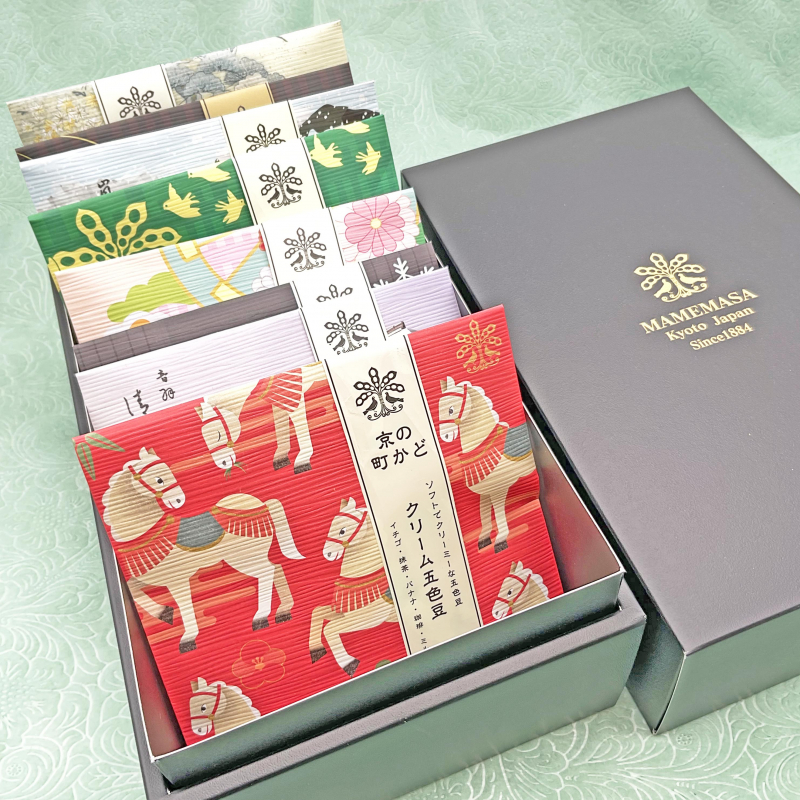 京の町かど＊クリーム五色豆＊干支柄＊